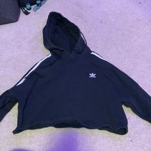 adidas cropped hoodie